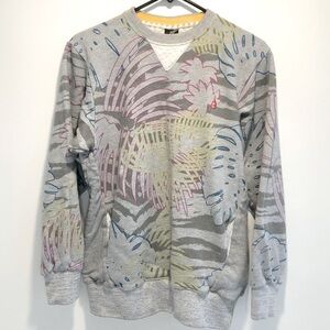 Gray Graphic Sweatshirt Size M